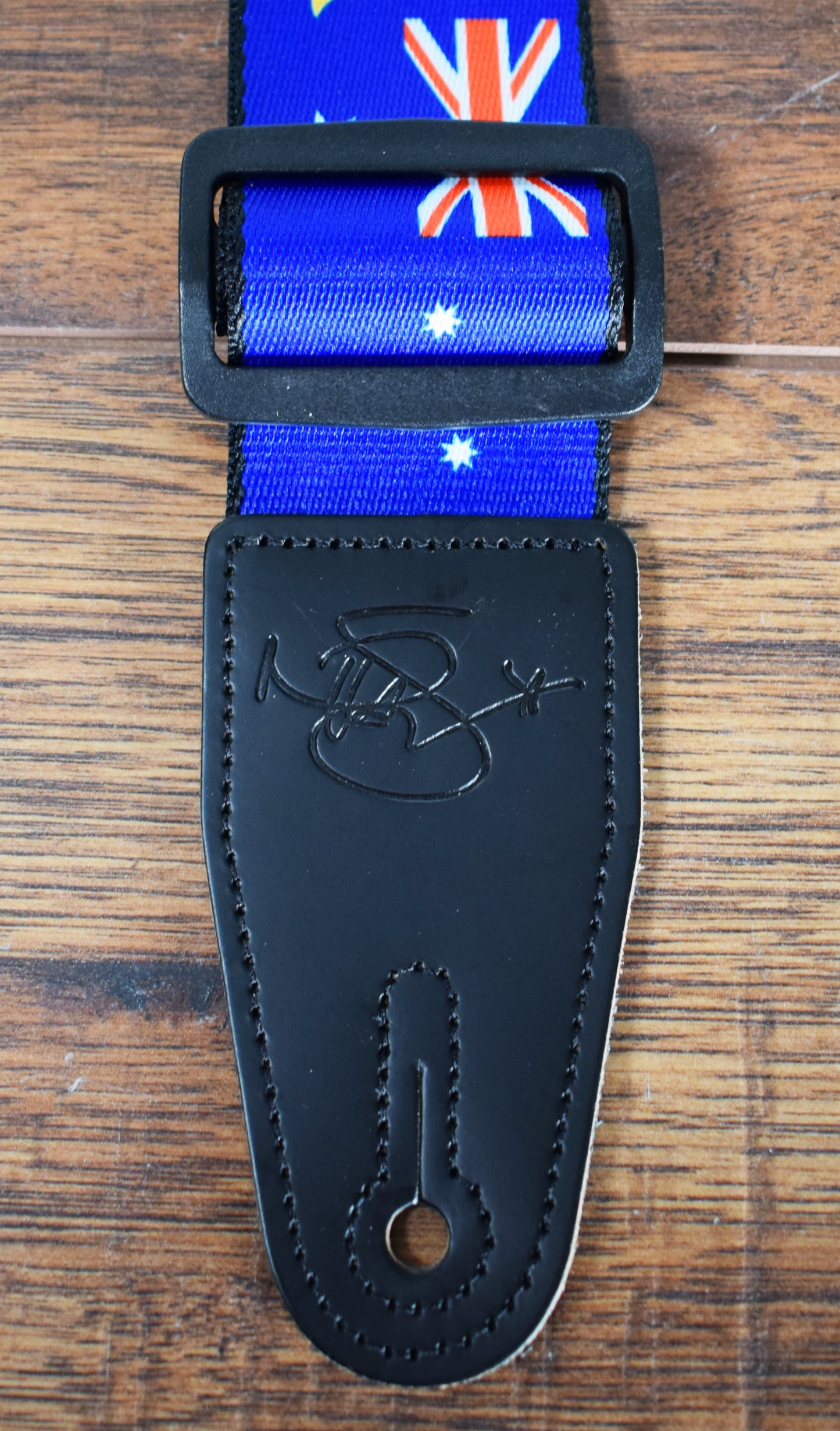 Levy's MNSP2-002 Nita Strauss 2" Poly Print Guitar Strap Blue & Gold