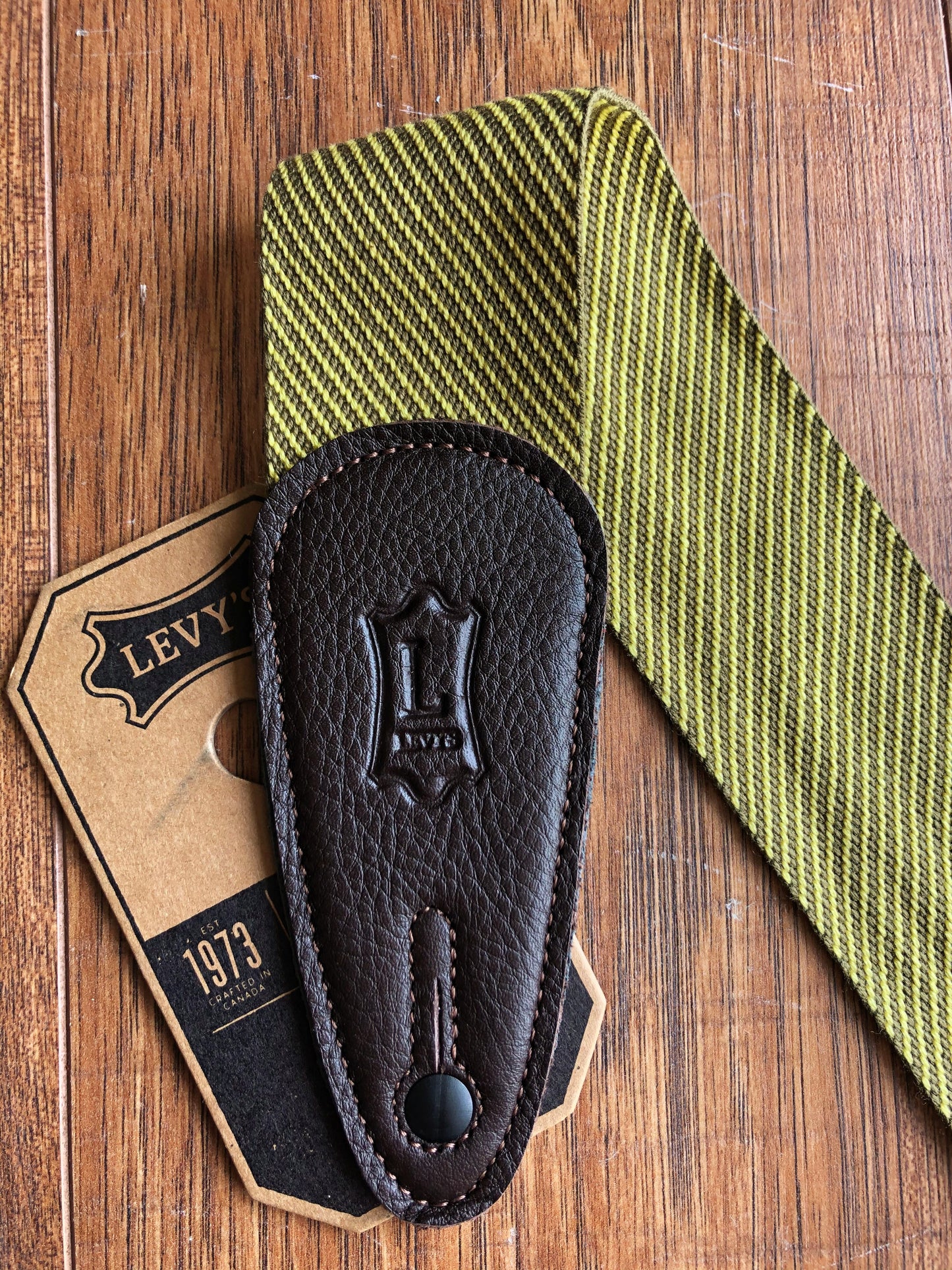 Levy's MC8SMK-001 2" Adjustable Cotton Guitar & Bass Strap Tweed
