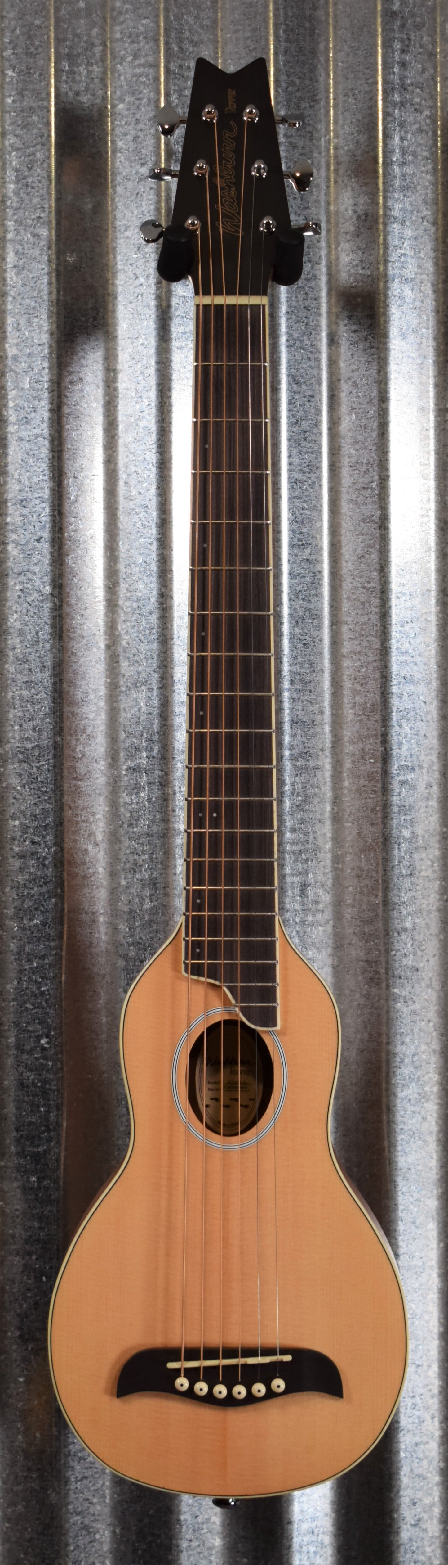 Washburn Guitars Rover RO-10 Natural Travel Guitar & Case RO10SK #0435