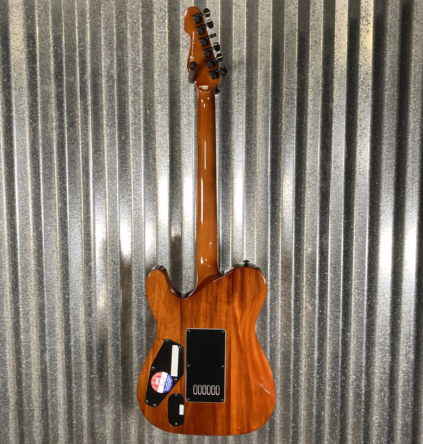 ESP LTD TE-1000 Evertune Koa Natural EMG Guitar #3278 B Stock