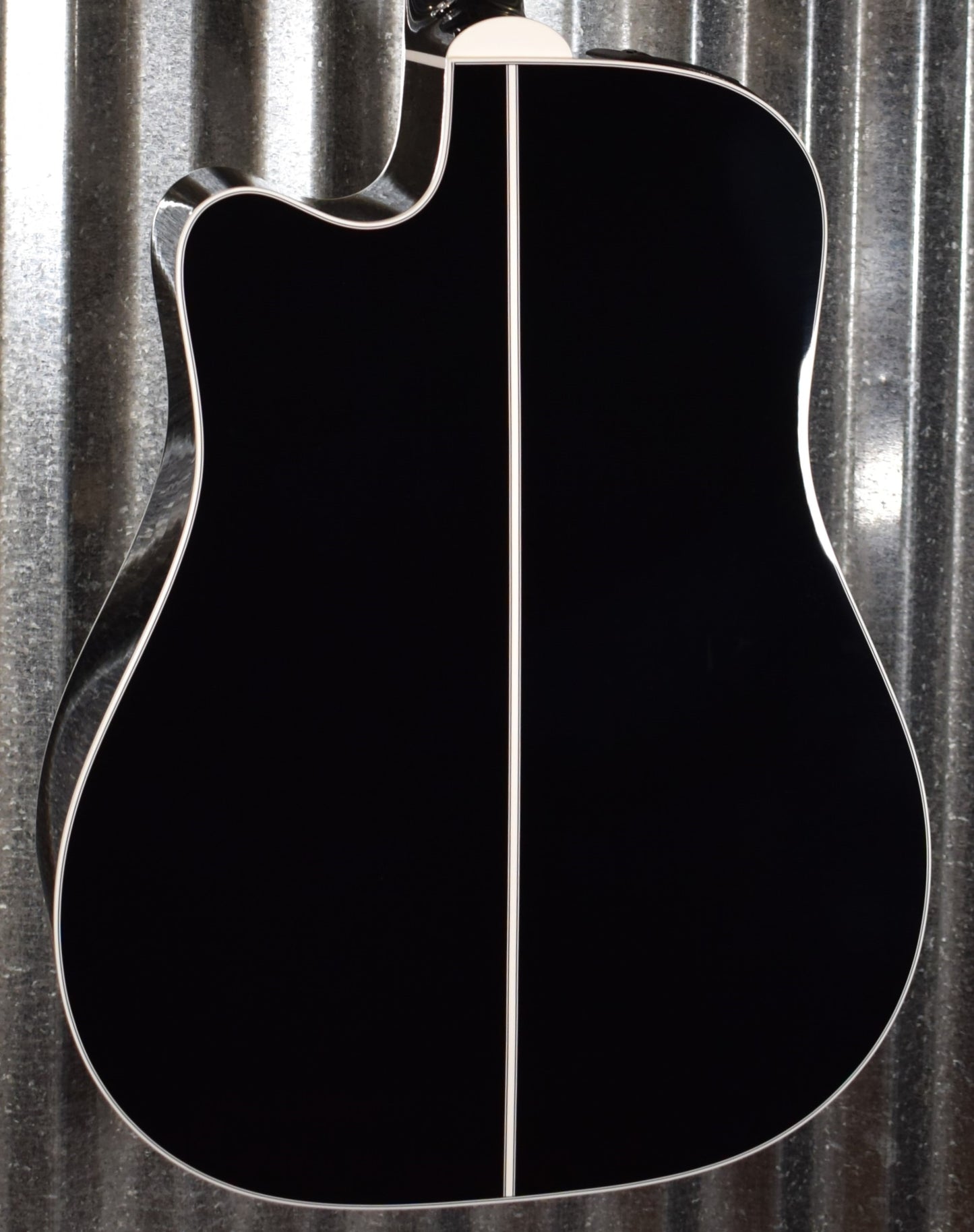 Takamine EF381SC 12 String Black Acoustic Electric Guitar & Case EF381SC #0719 Used