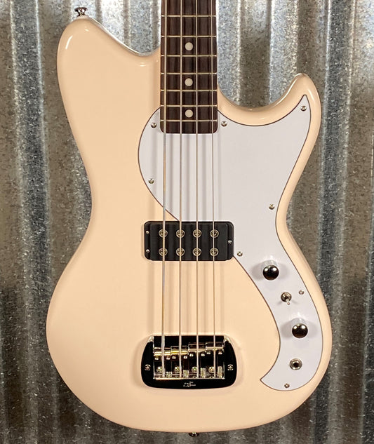G&L Guitars Tribute Fallout Bass Short Scale 4 String Olympic White #6464