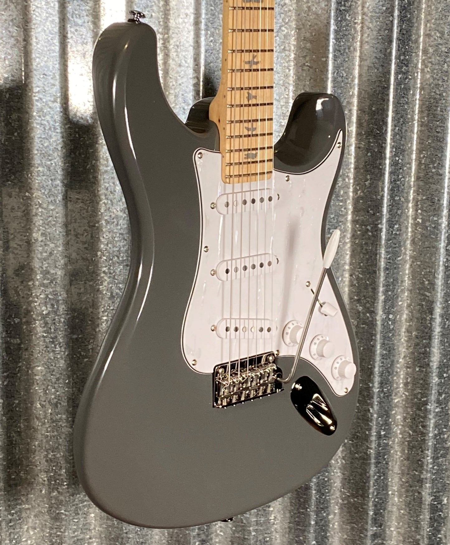 PRS Paul Reed Smith SE Sliver Sky John Mayer Overland Gray Maple Guitar & Bag #0396