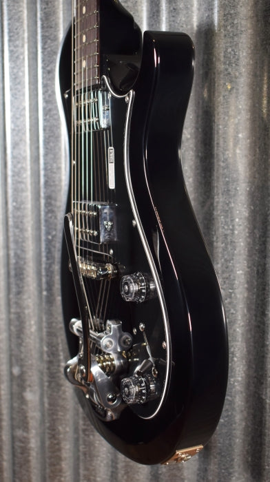 PRS Paul Reed Smith S2 Starla Single Cut Bigsby Vibrato Black Guitar & Bag #7271