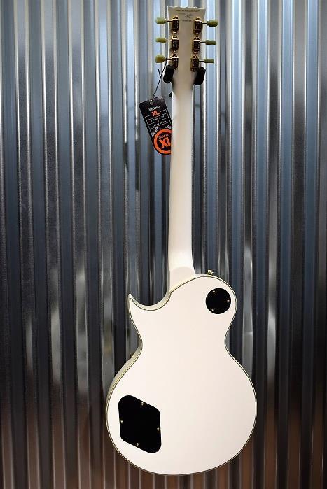 Vintage Guitars Reissued Series V100AW Arctic White Carved Top Guitar