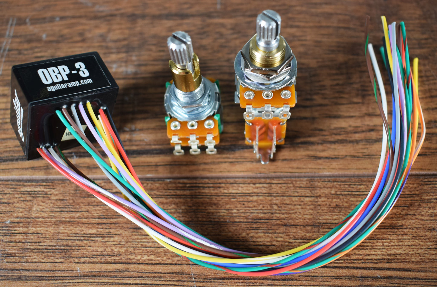 Aguilar OBP-3SK/PP Stacked Push Pull 3 Band 9 or 18 Volt Onboard Bass Preamp