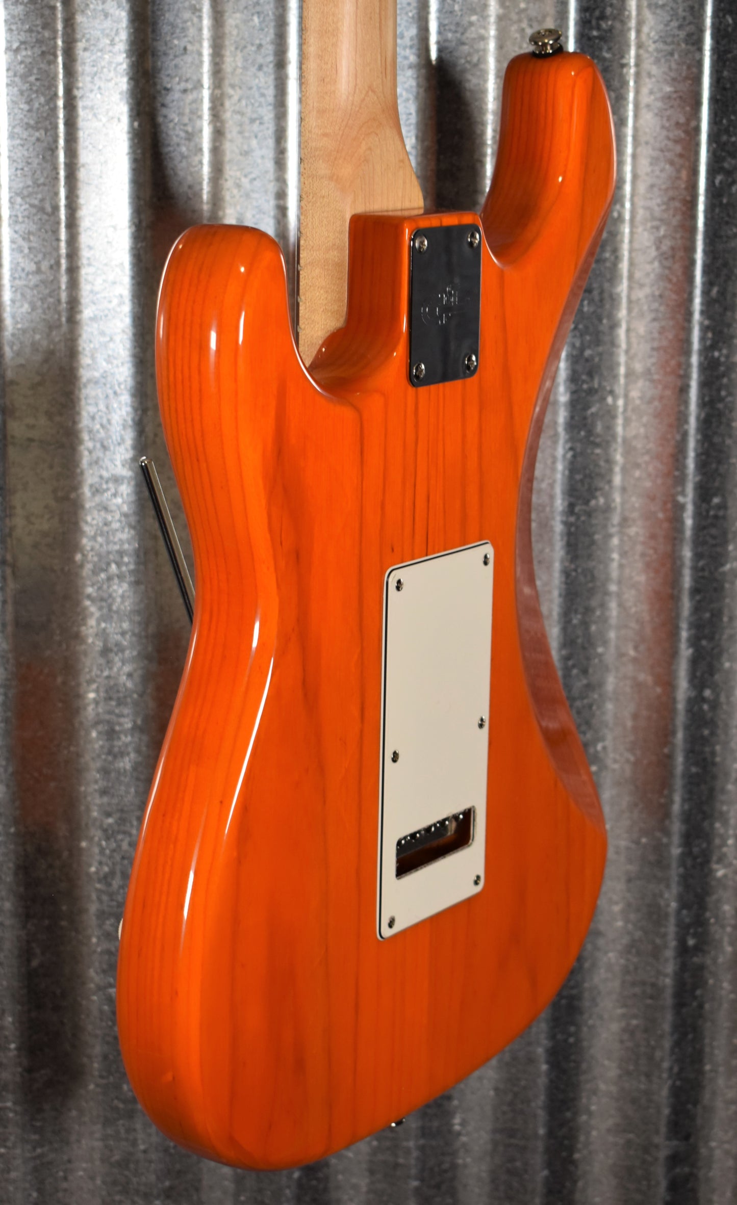 G&L USA Legacy Clear Orange Maple Satin Neck Guitar & Case #5304