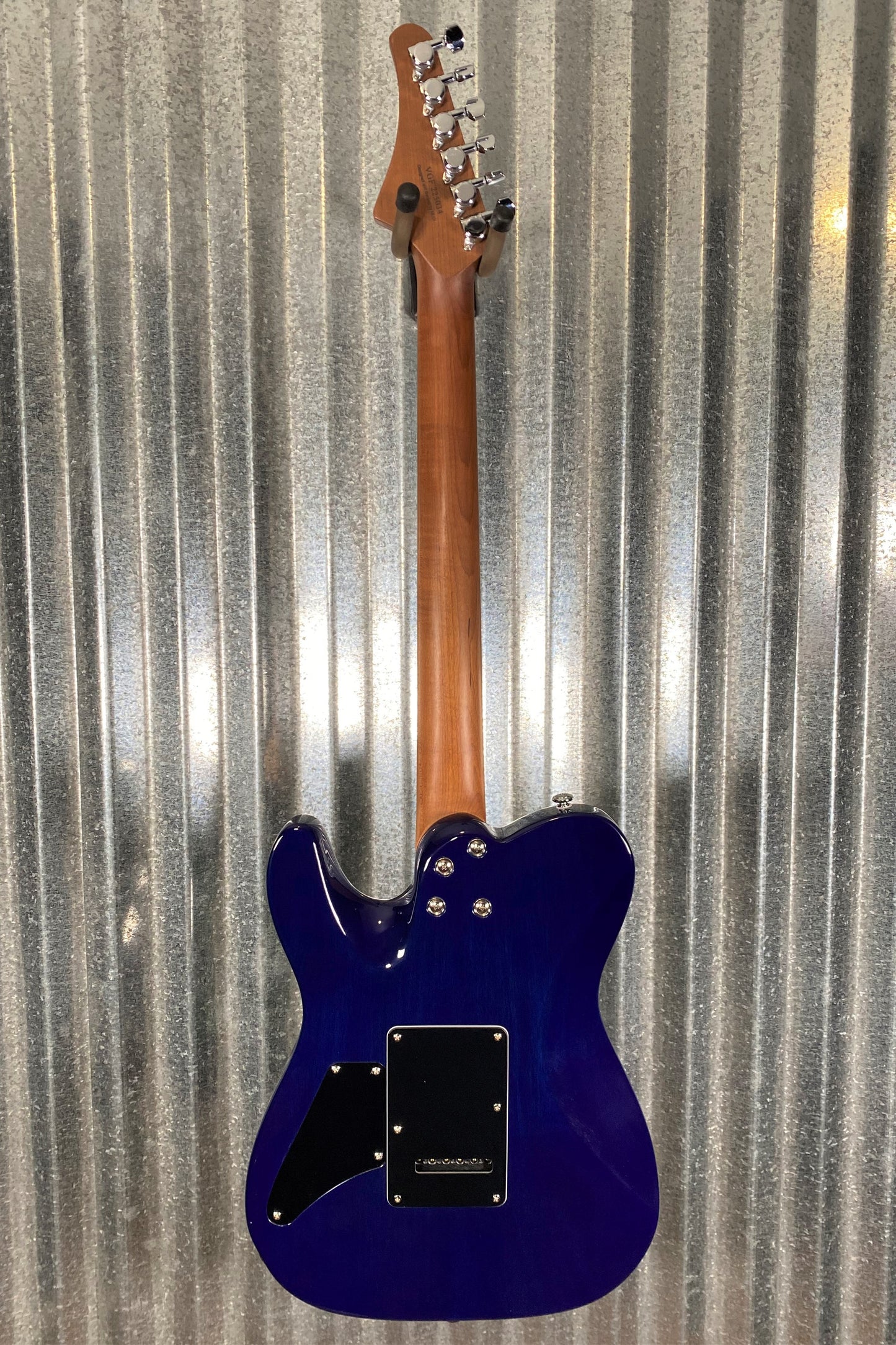 Musi Virgo Fusion Telecaster HH Deluxe Tremolo Greenburst Guitar #5034 Used