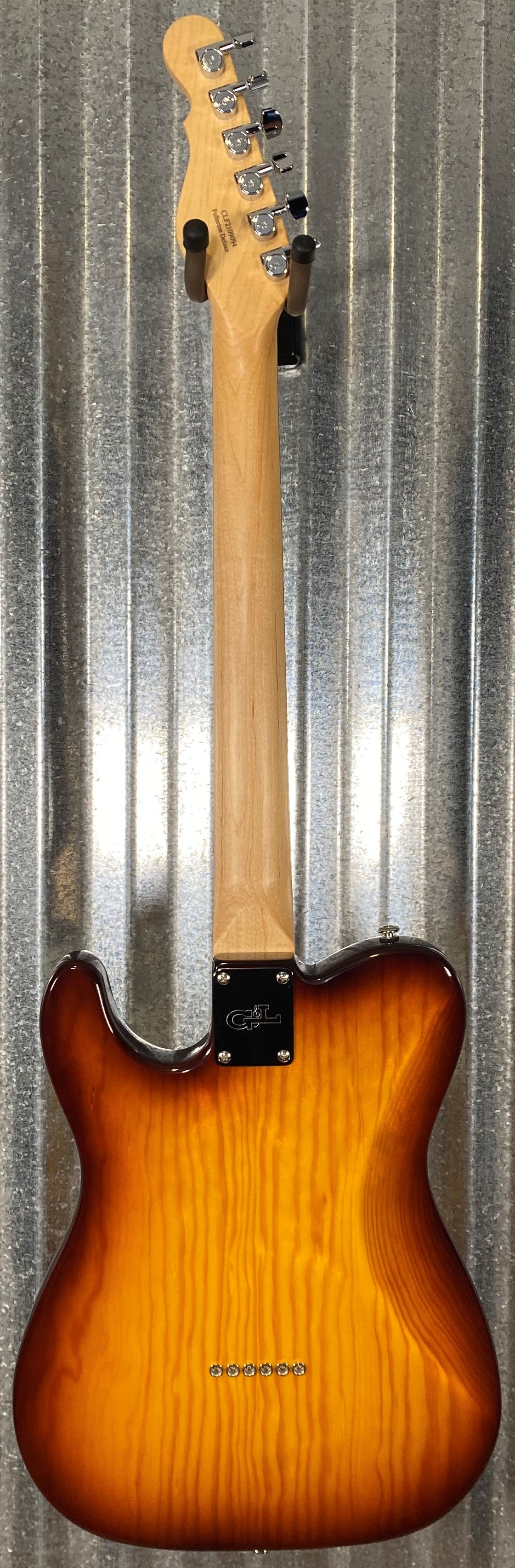 G&L USA Fullerton Deluxe ASAT Classic Bluesboy Old School Tobacco Sunburst Guitar & Bag Blem #9094