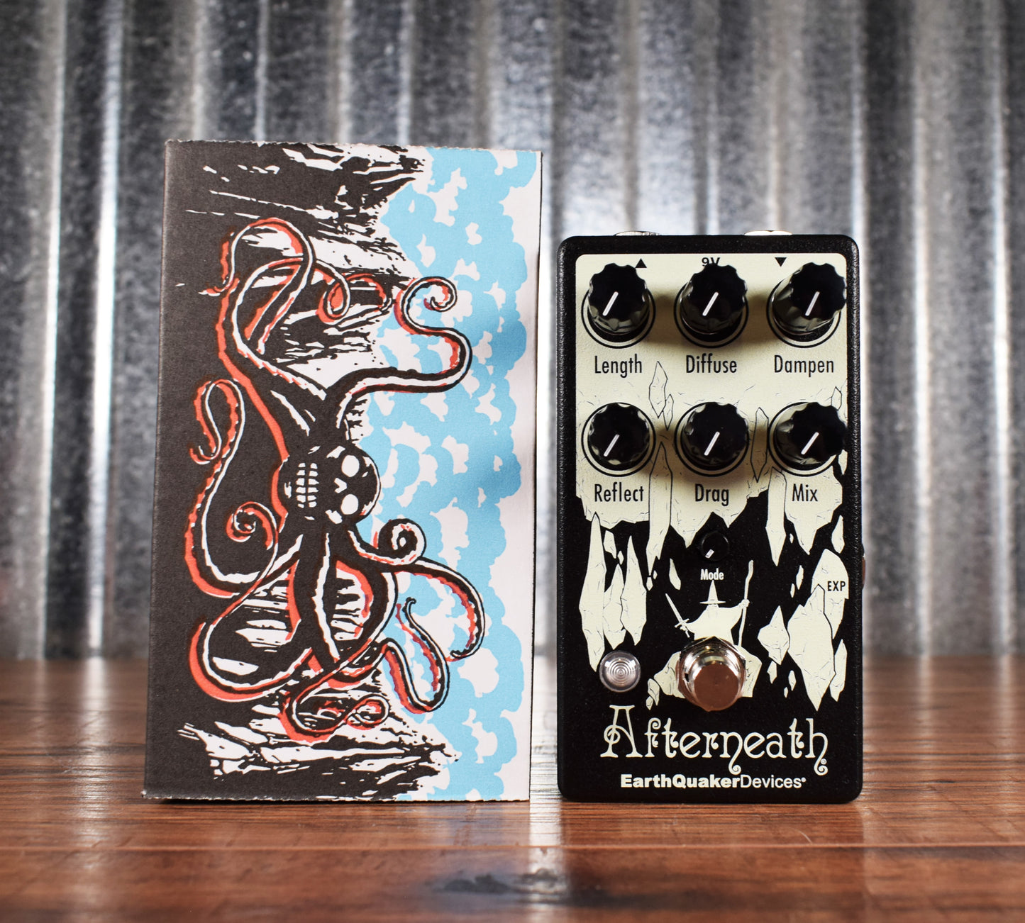 Earthquaker Devices Afterneath Otherworldly Reverberator V3 Guitar Effect Pedal