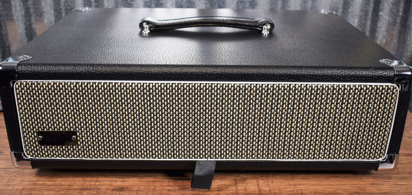 Gator Cases GR-RETRORACK-2BK 2 Space Guitar & Bass Amplifier/Effects Rack Case Black