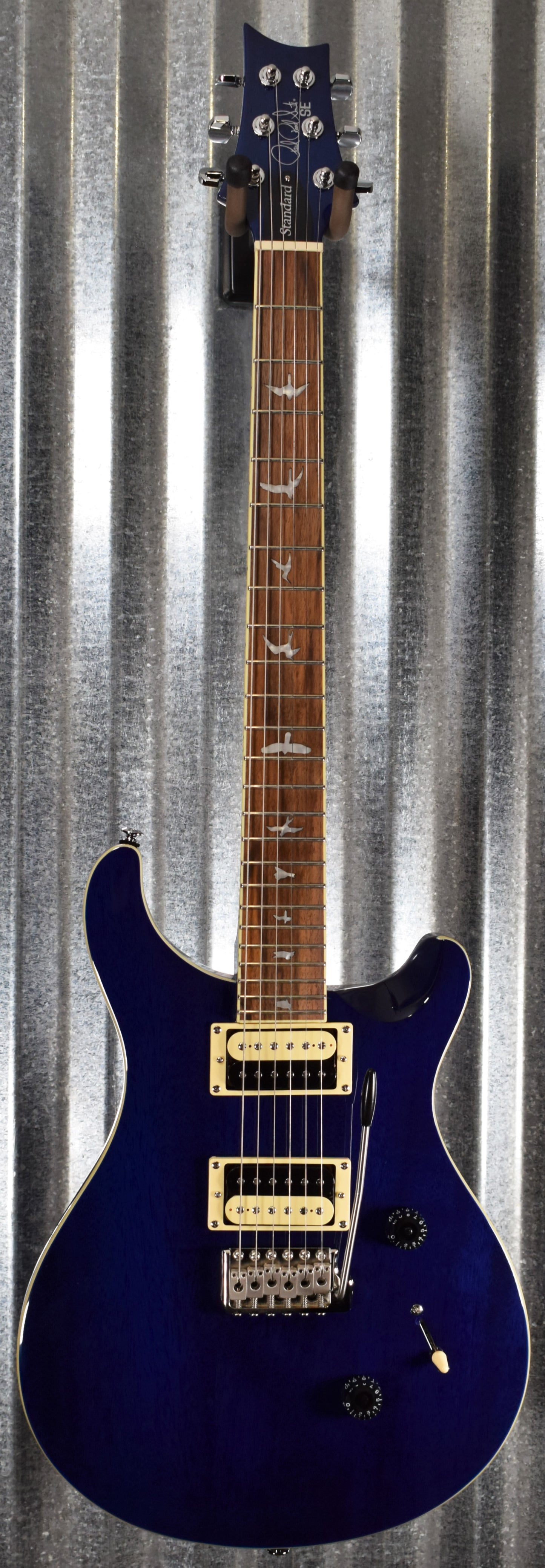 PRS Paul Reed Smith SE Standard 24 Translucent Blue Guitar #4430 Demo