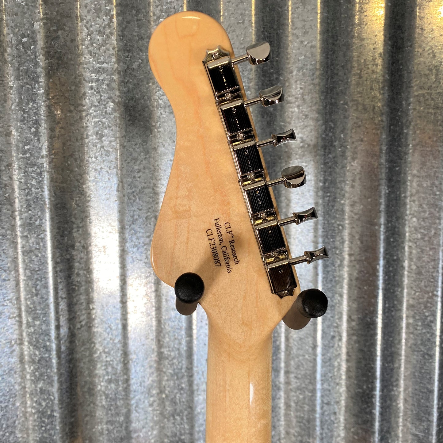 G&L USA CLF Research Espada HH Honeyburst Guitar & TKL Case #8087
