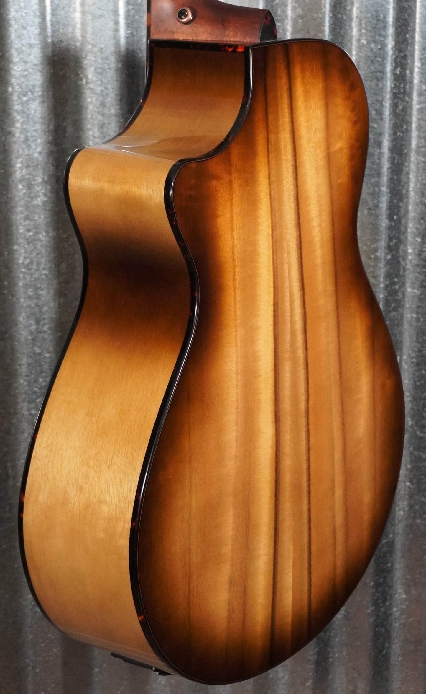 Breedlove Pursuit Exotic S Concerto Amber Acoustic Electric Fretless Bass CE Myrtlewood #4462