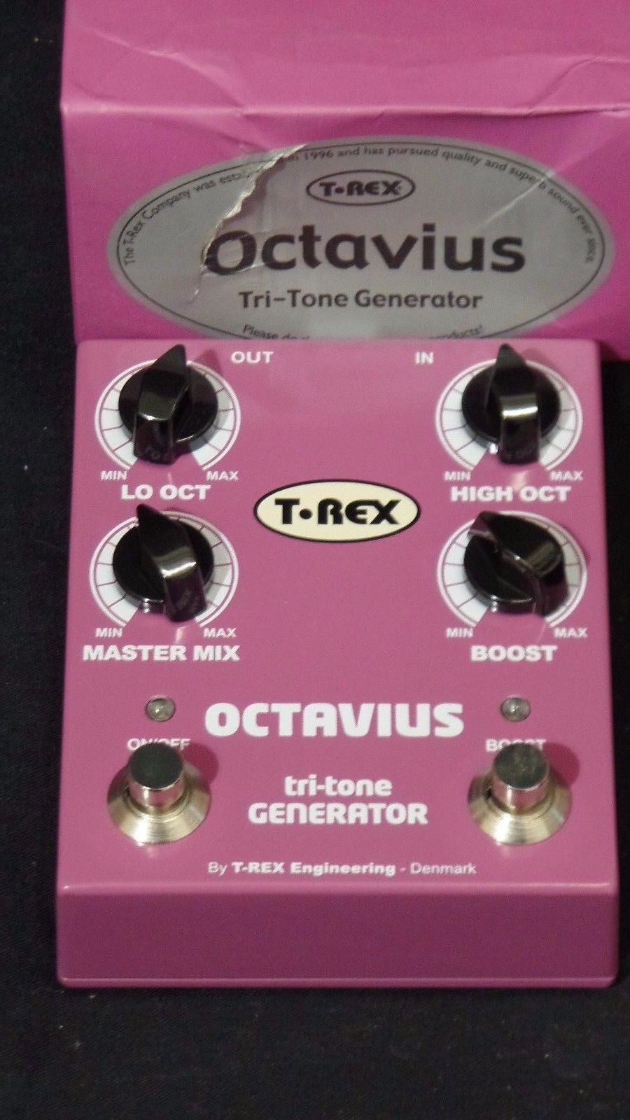 T-Rex Octavius Tri-Tone Octave Divider Electric Guitar Effects FX Pedal #2