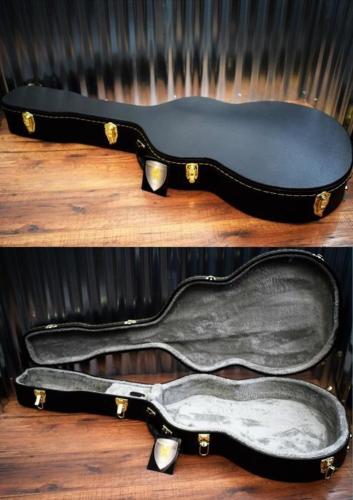 Hagstrom Super VIking SUVIK-MDE Mandarine Flame Top Semi-Hollow Guitar #585