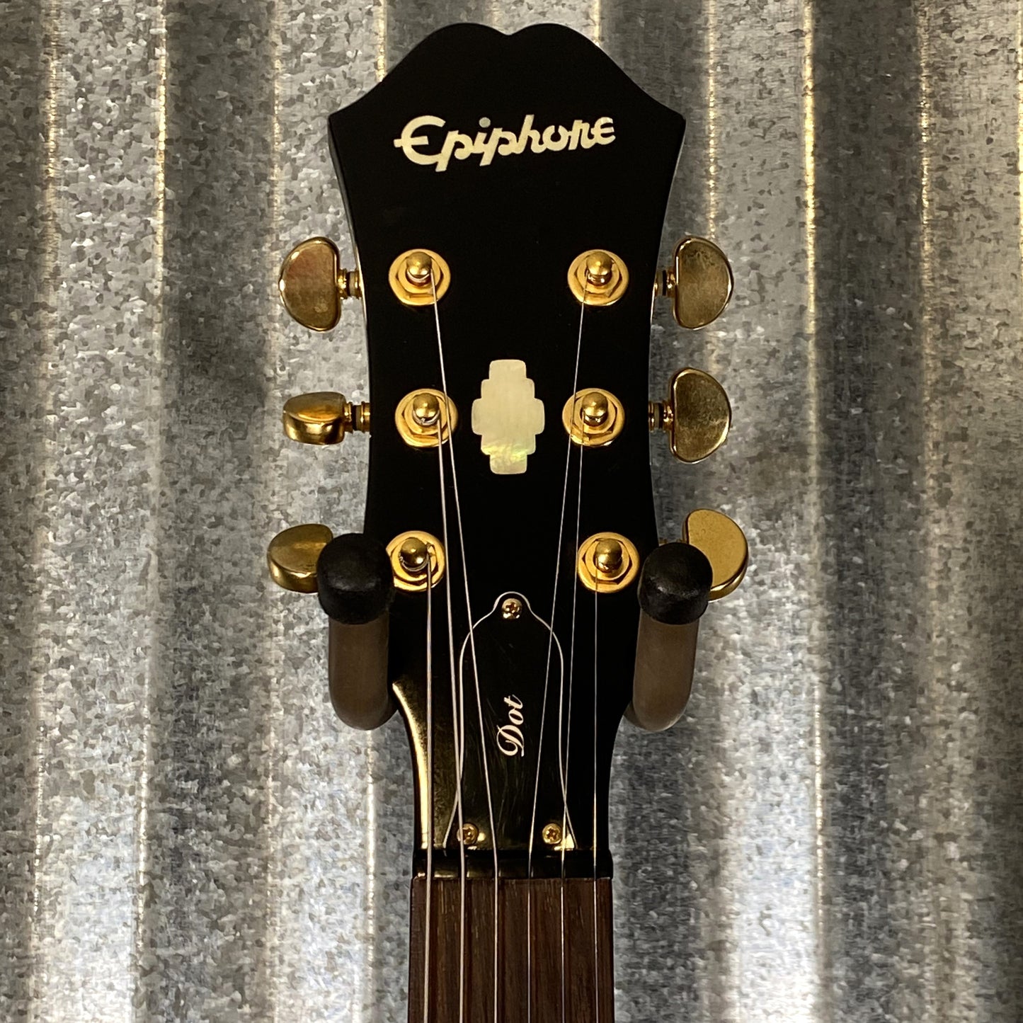 Epiphone ES 335 DOT Deluxe Flame Top Vintage Sunburst Guitar & Case #0998 Used