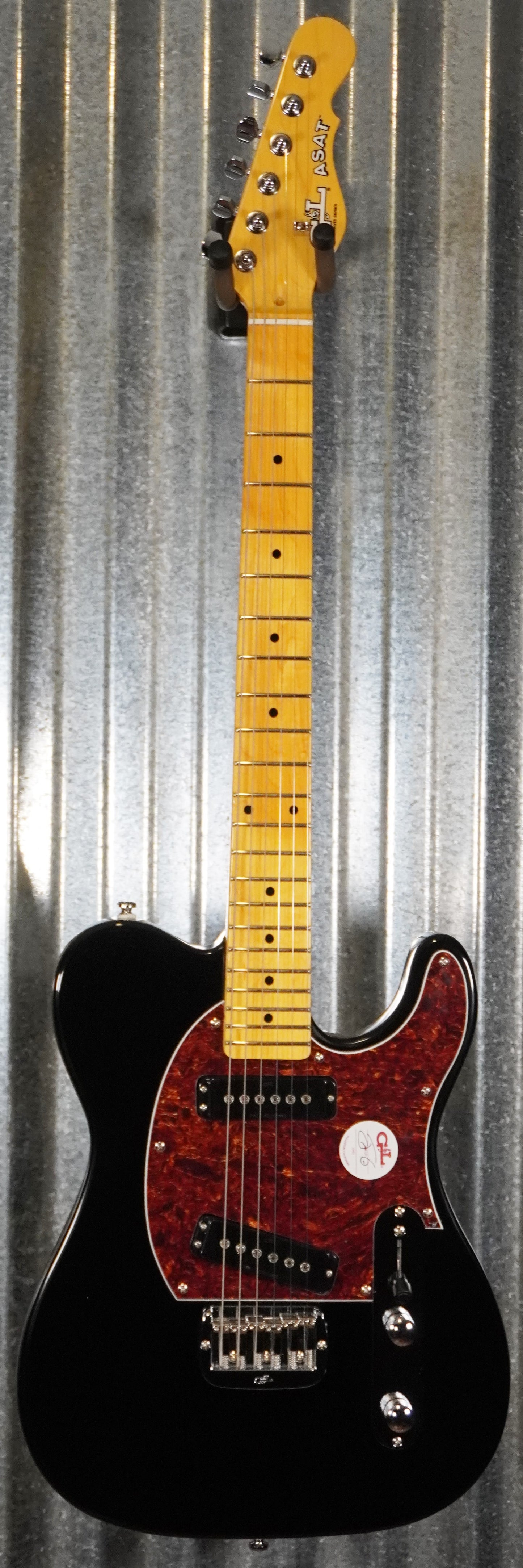 G&L Tribute ASAT Special Black Guitar #6882 Used