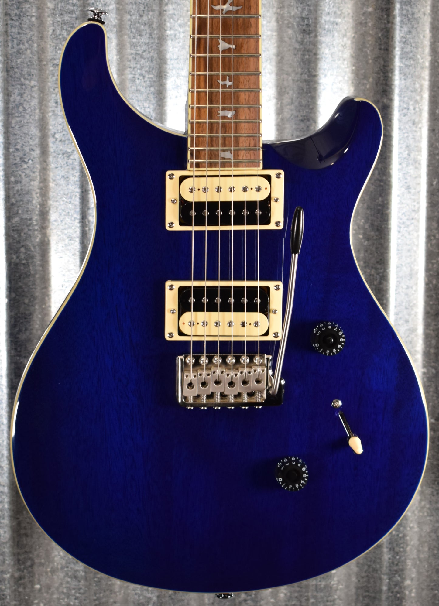 PRS Paul Reed Smith SE Standard 24 Translucent Blue Guitar #4430 Demo