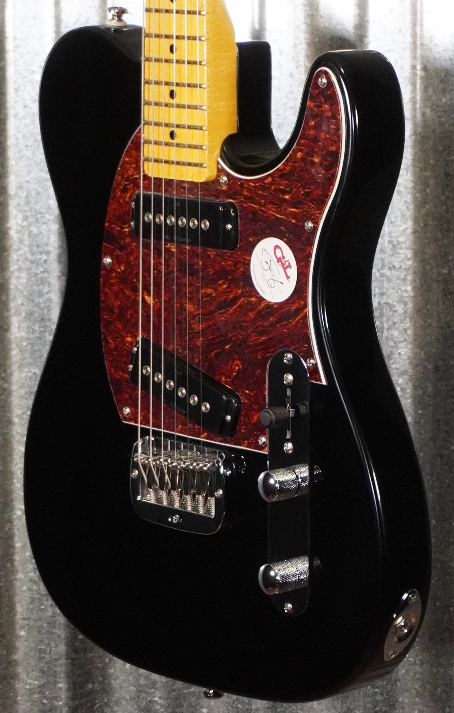 G&L Tribute ASAT Special Black Guitar #7745 Used