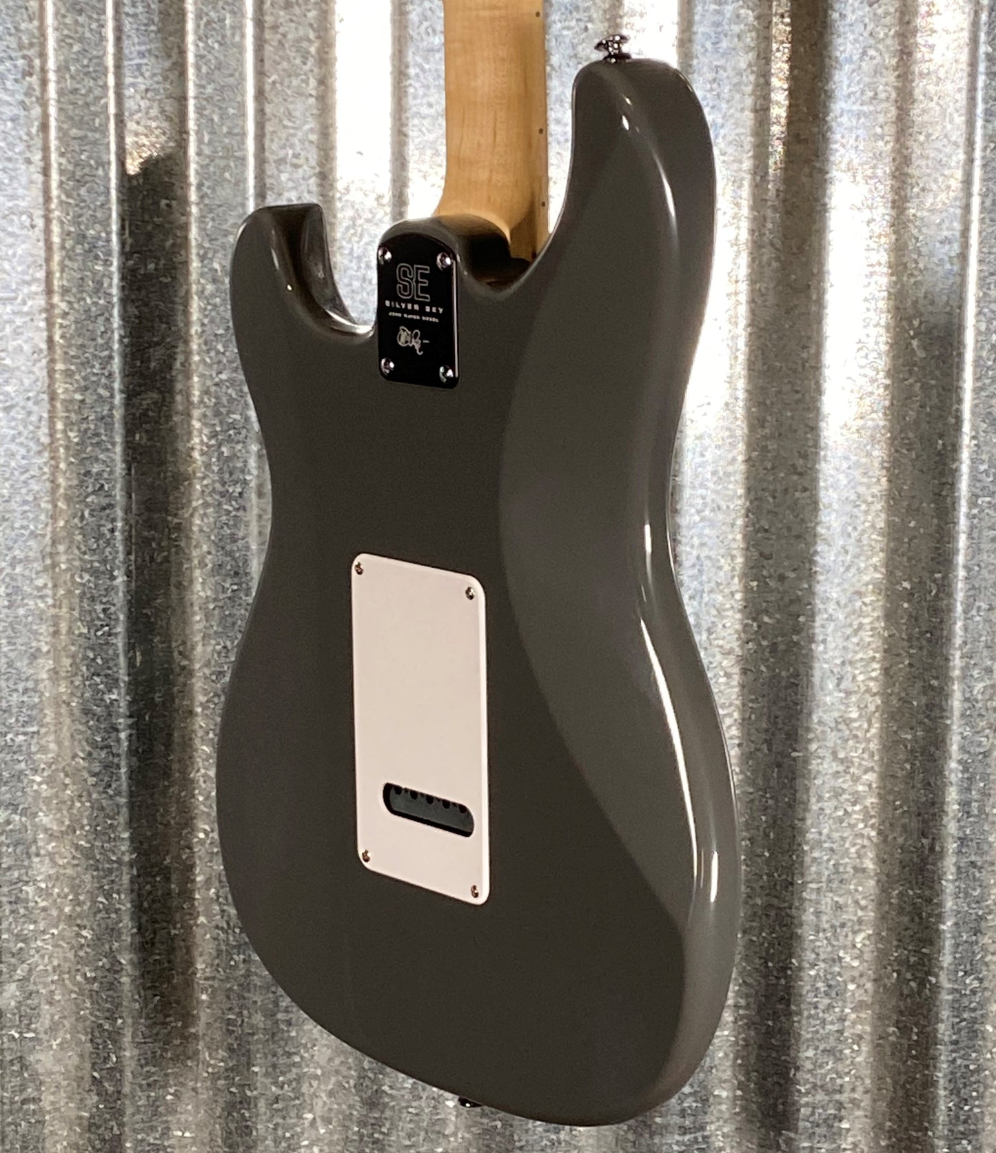 PRS Paul Reed Smith SE Sliver Sky John Mayer Overland Gray Maple Guitar & Bag #0396
