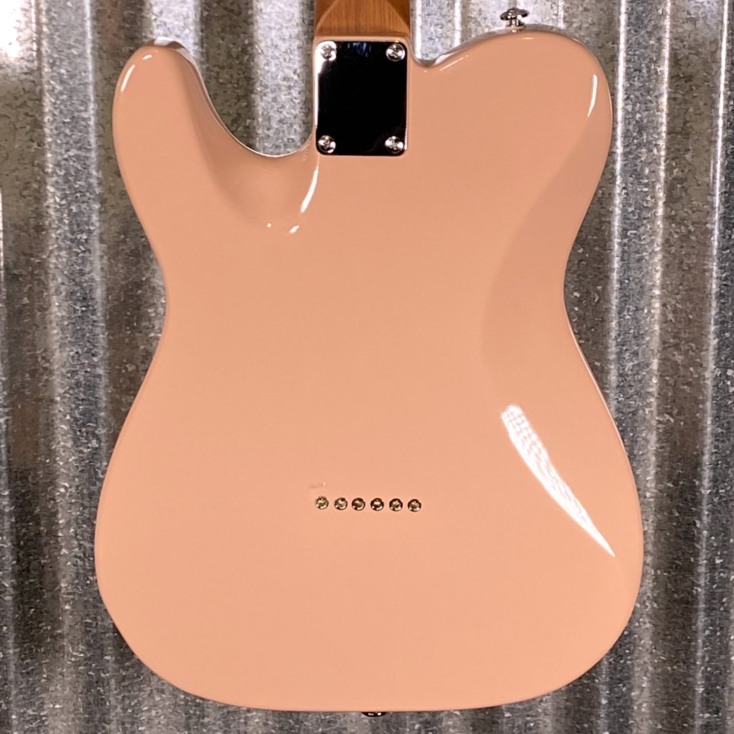 Musi Virgo Classic Telecaster Shell Pink Guitar #0173 Used