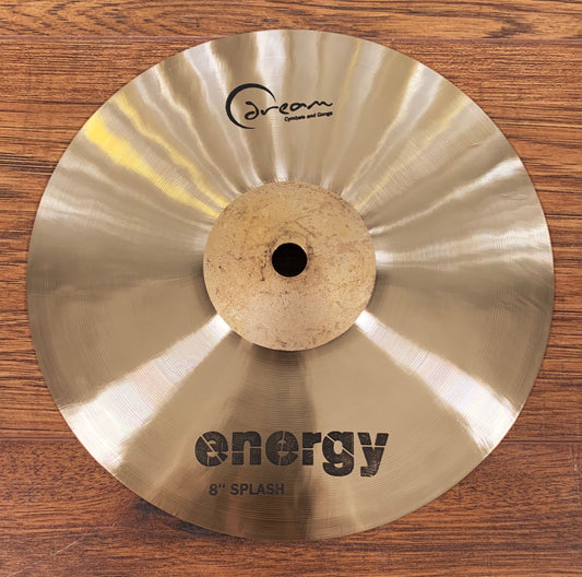 Dream Cymbals ESP08 Energy Series Hand Forged & Hammered 8" Splash Demo
