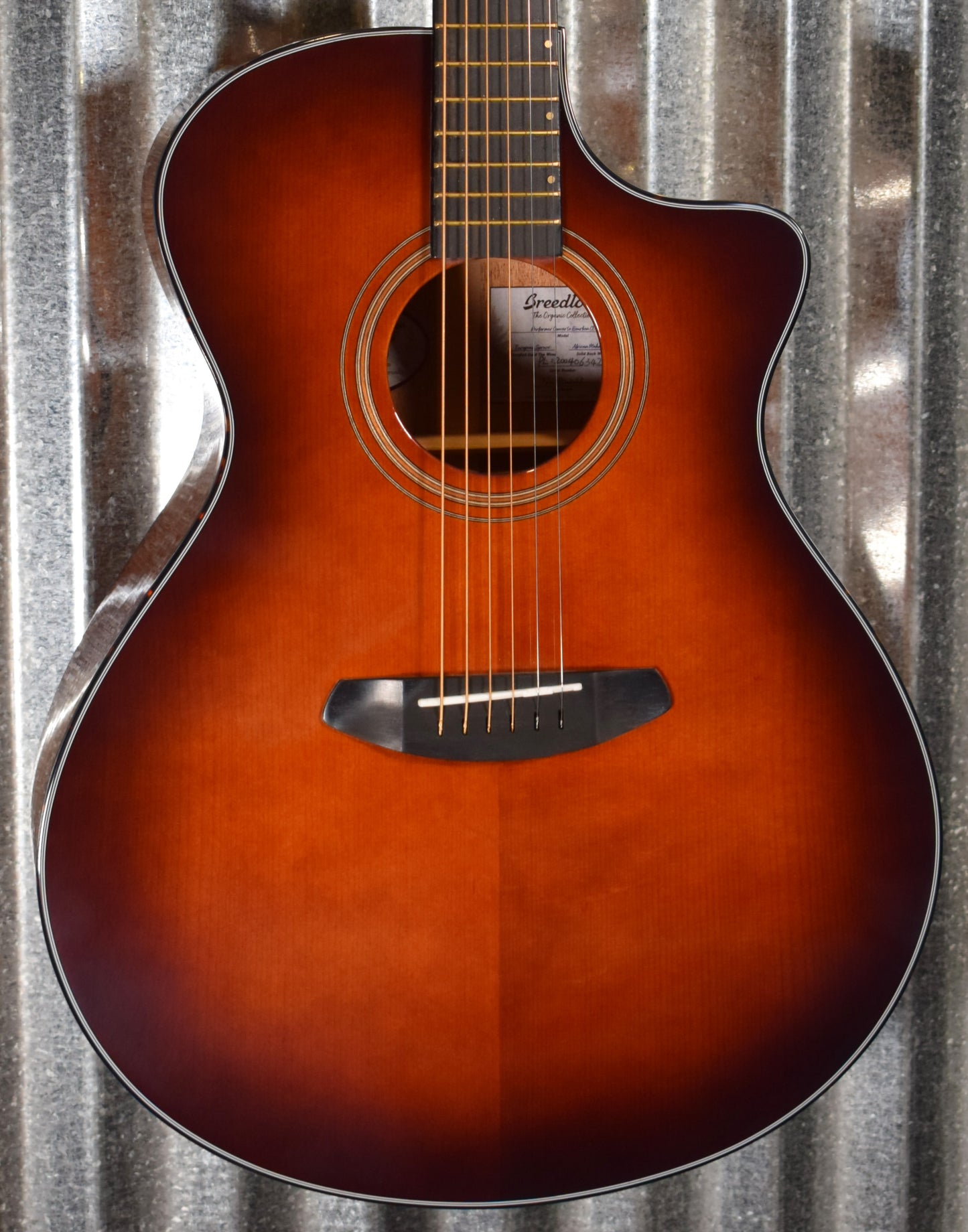 Breedlove Organic Performer Concerto Bourbon CE Torrefied Acoustic Electric Guitar #6342