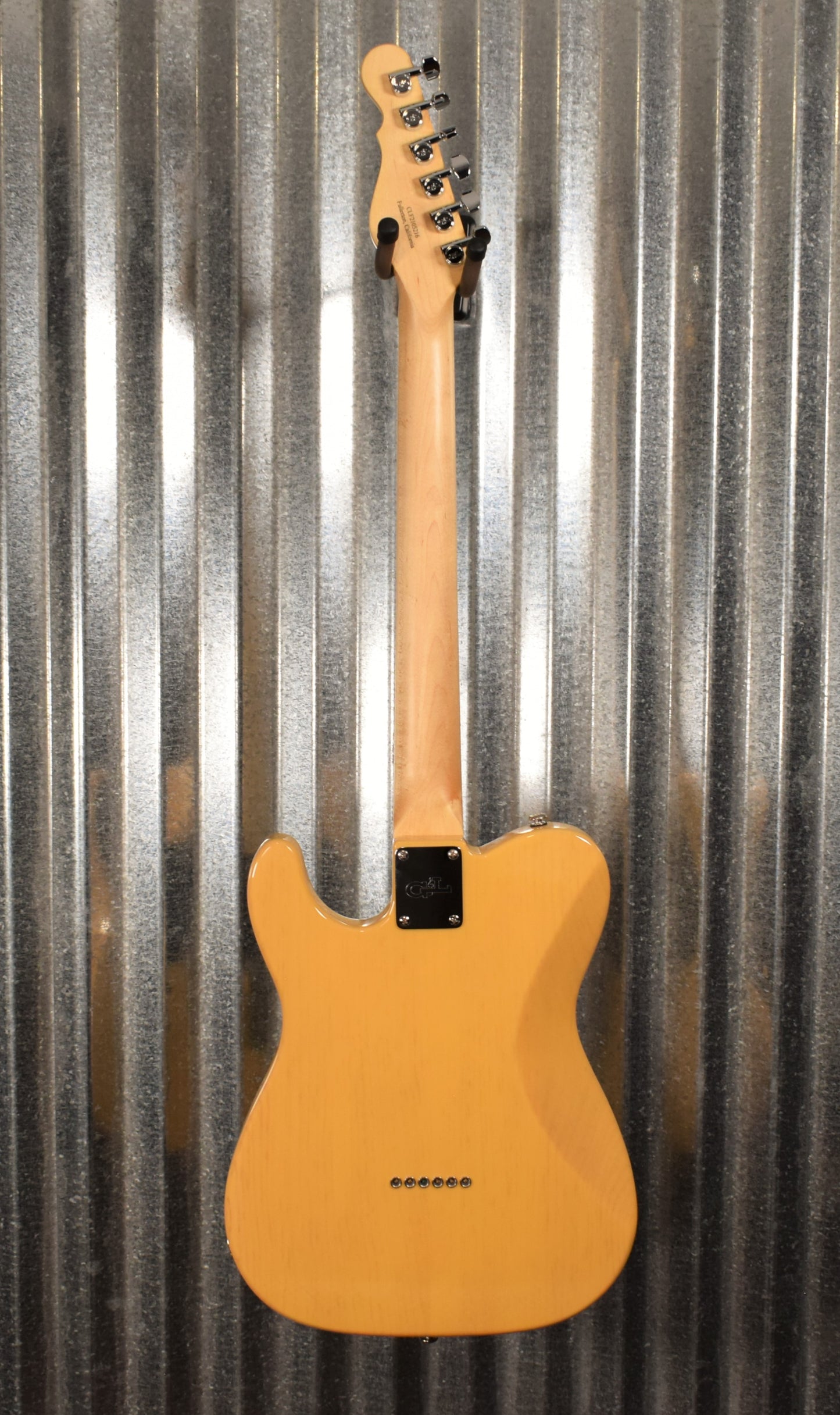 G&L USA ASAT Classic Butterscotch Blonde Pine Maple Satin Neck Guitar & Case #5216