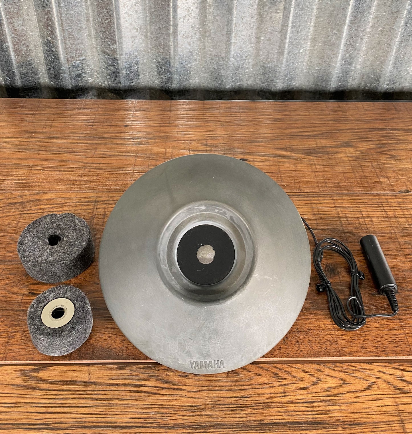 Yamaha PCY-10 6" Electronic Bell Trigger Cymbal Rubber Pad Used
