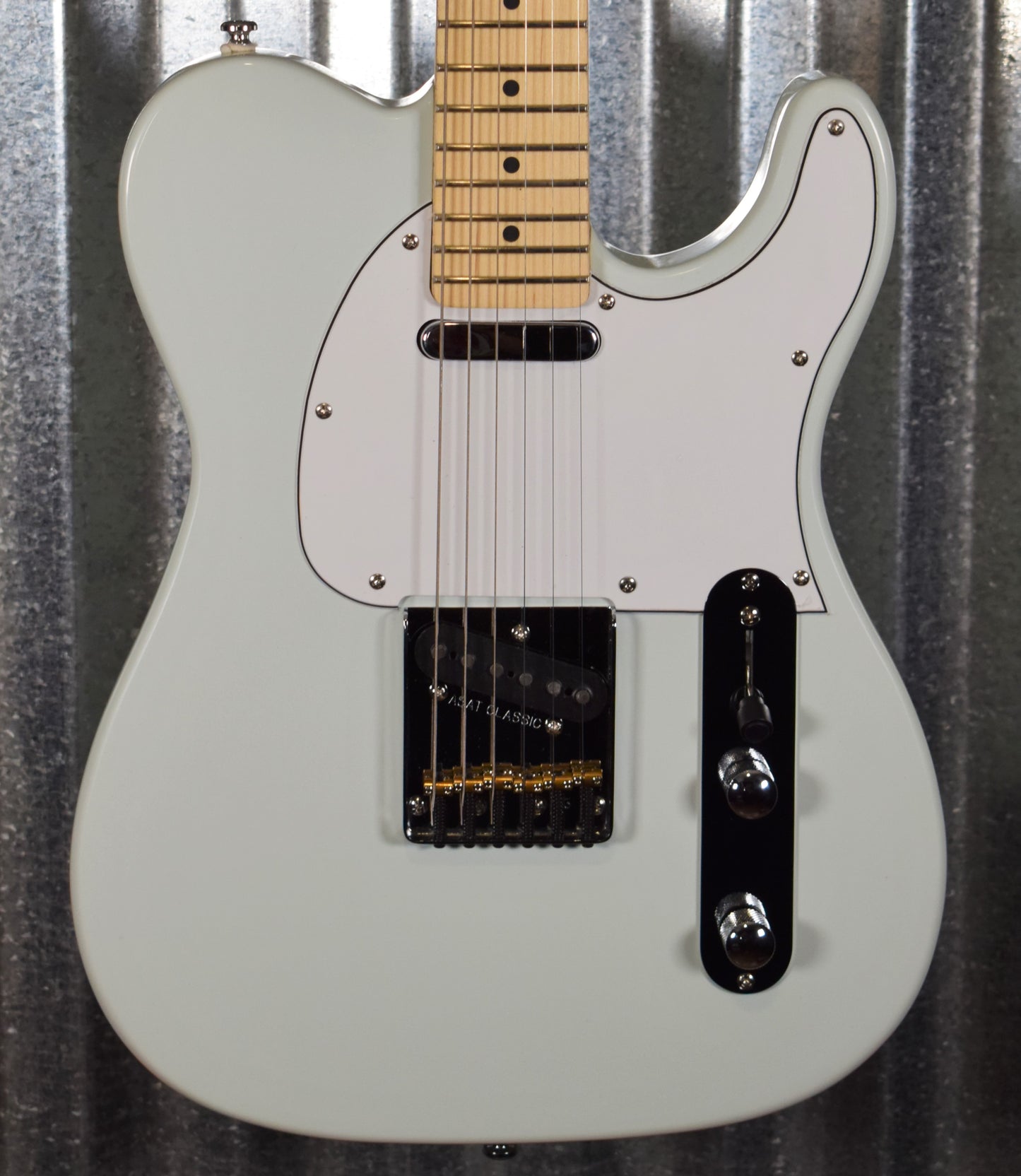 G&L Tribute ASAT Classic Sonic Blue Poplar Guitar #6293 Used