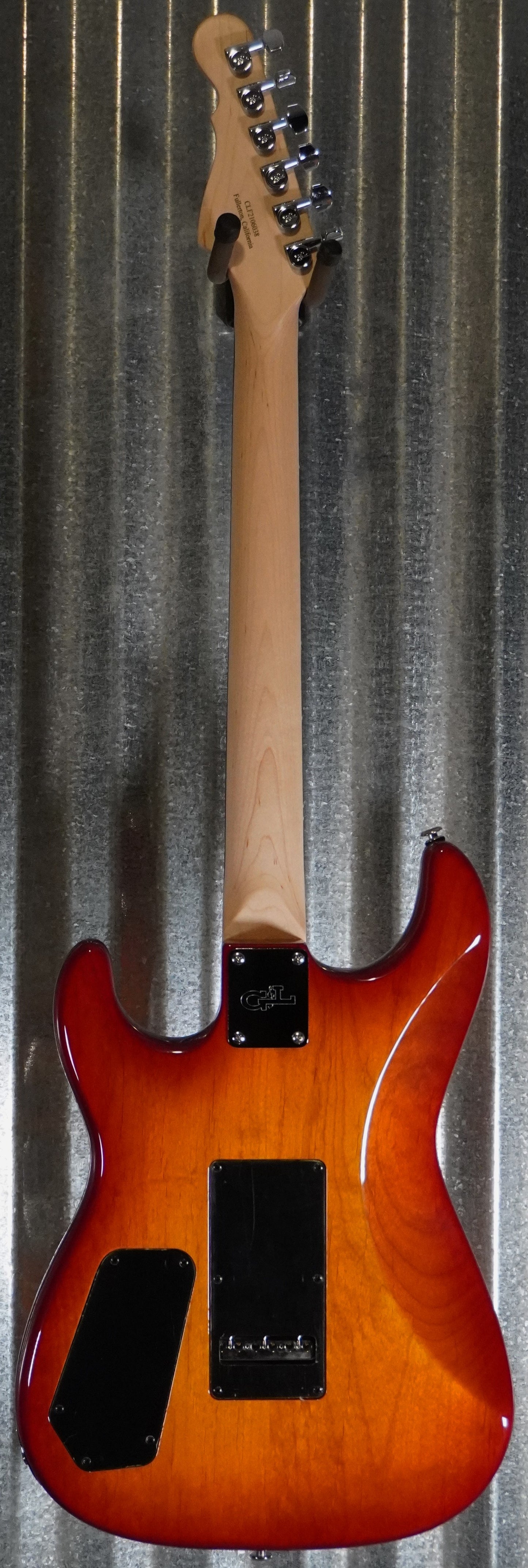 G&L USA Legacy RMC HSS Cherry Sunburst Rosewood Satin Neck Guitar & Case #6038