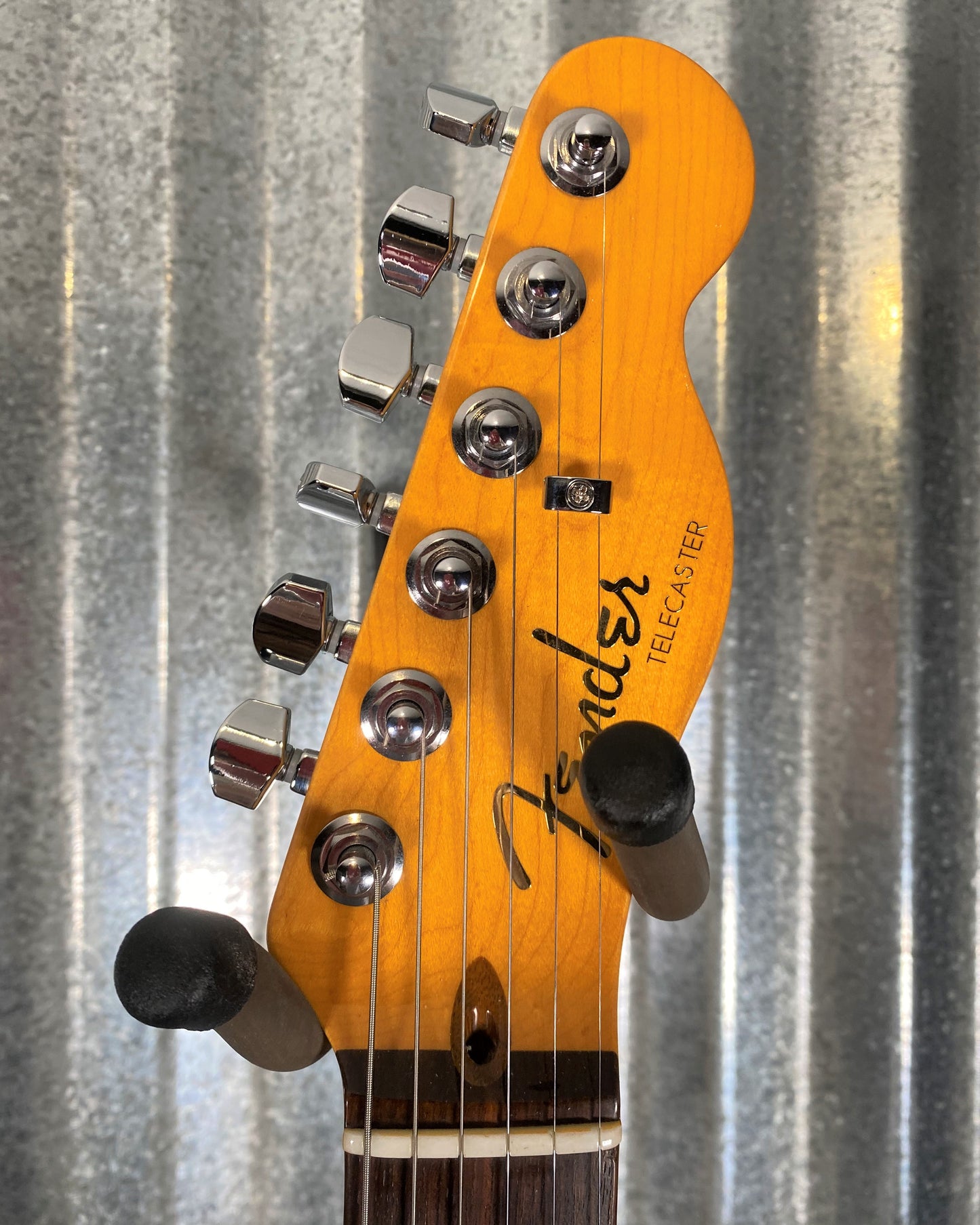 Fender USA 2021 American Ultra Telecaster Texas Tea Guitar & Case #7488 Used
