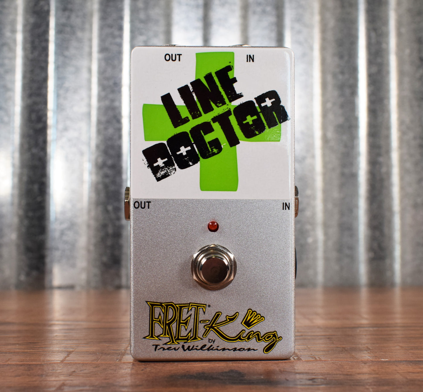 Fret King FKLD Line Doctor Buffer Guitar Effect Pedal Demo
