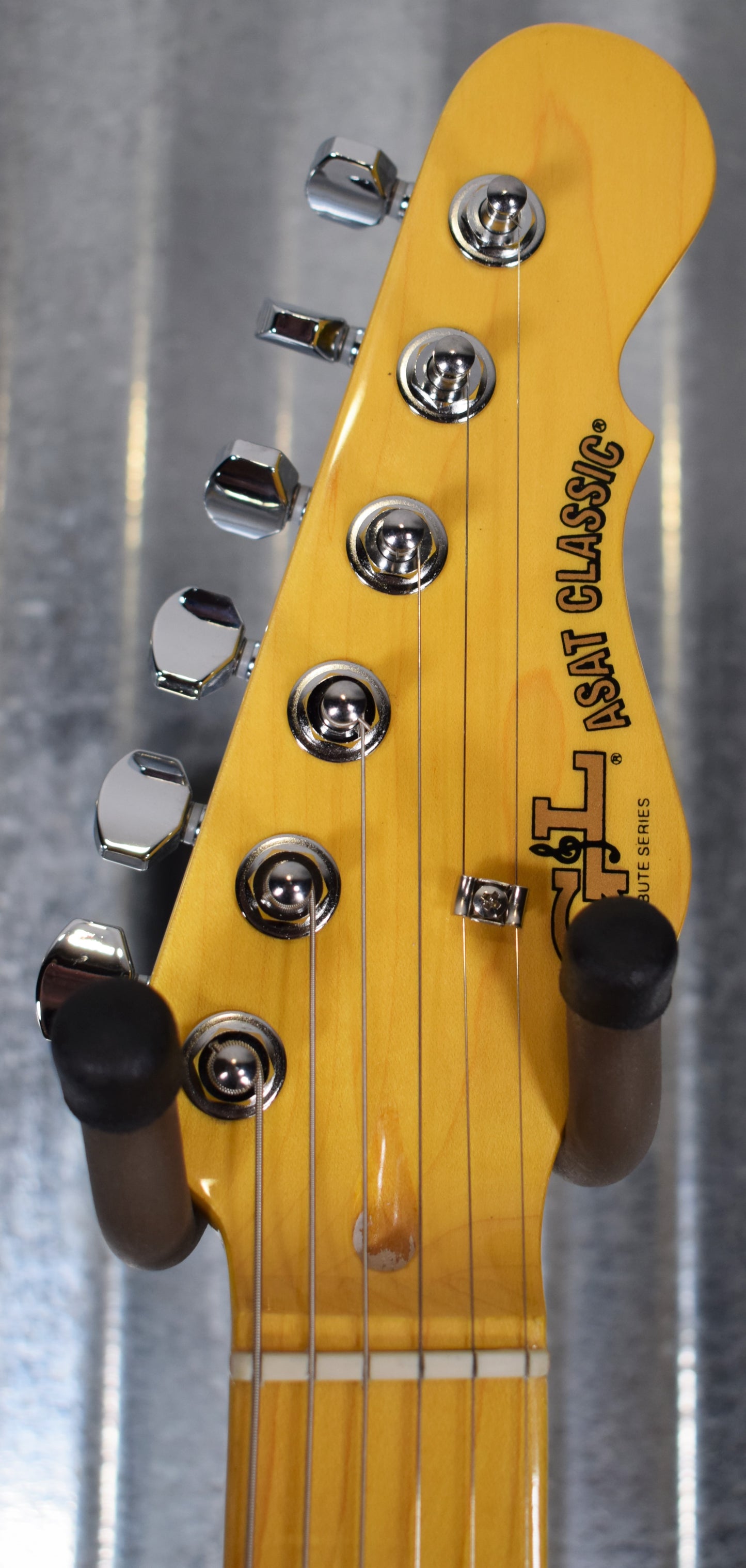 G&L Tribute ASAT Classic Butterscotch Blonde Guitar #1665 Demo