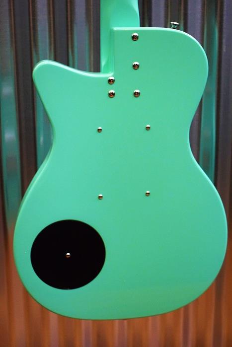 Danelectro 56 Vintage Baritone Semi Hollow Electric Guitar Dark Aqua