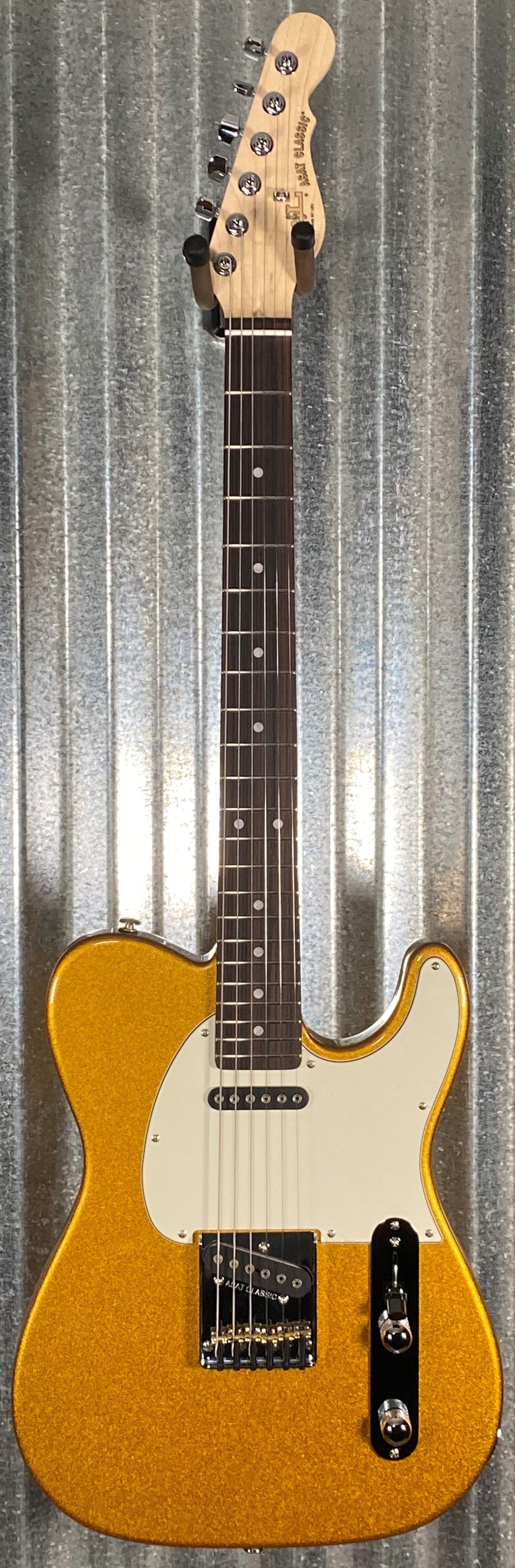 G&L USA ASAT Classic Pharaoh Gold Guitar & Case #5161
