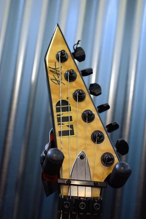 ESP LTD KH Ouija Natural Quilt Kirk Hammett Limited Edition Guitar & Case #364