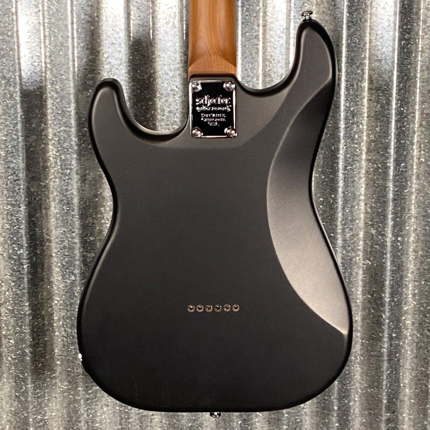 Schecter Jack Fowler Traditional HT HH Hardtail Black Pearl Roasted Neck Guitar #3027