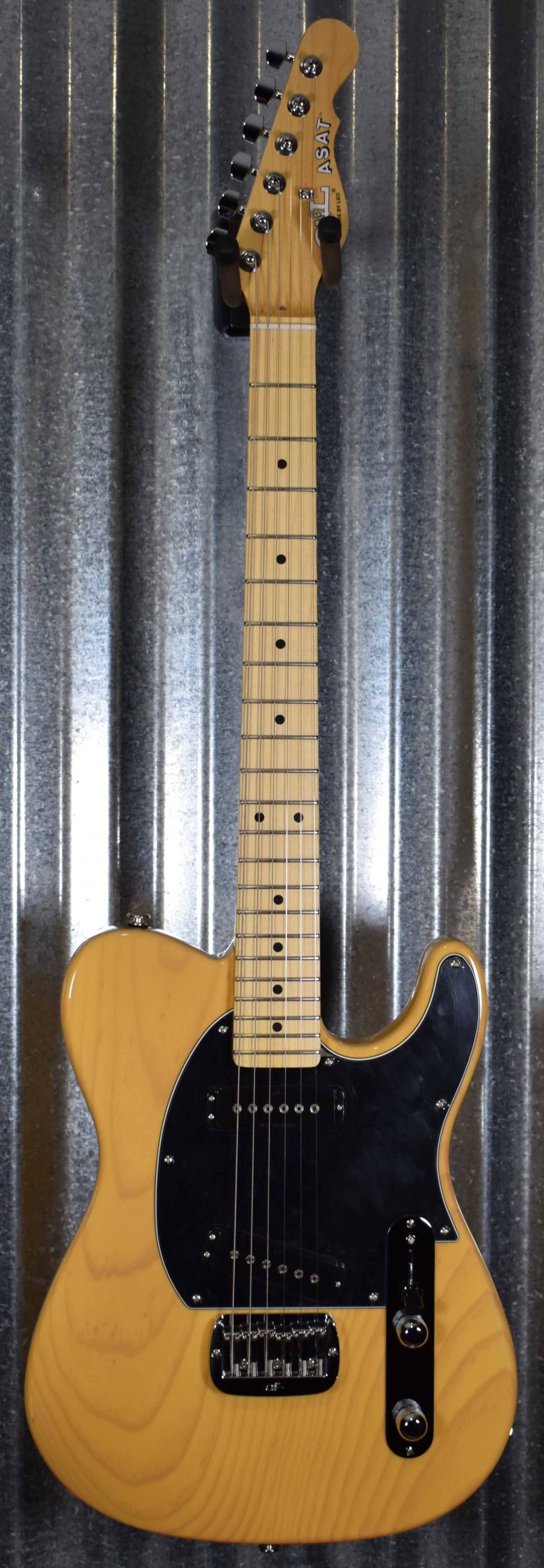 G&L USA ASAT Special Butterscotch Blonde Pine Maple Satin Neck Guitar & Case #5281