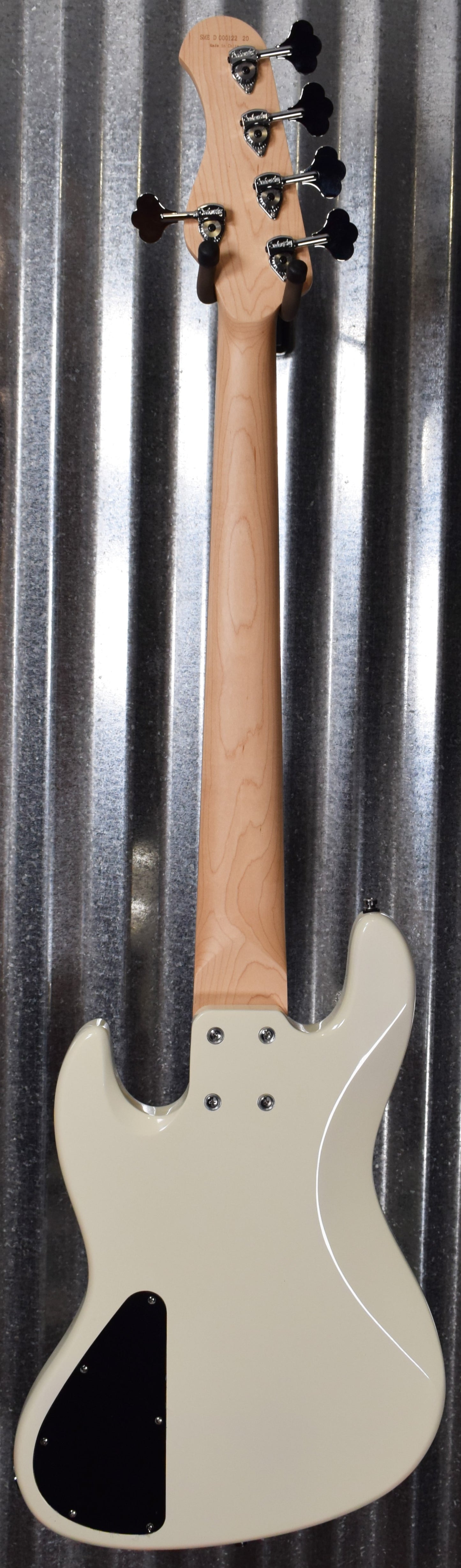 Sadowsky Design RSD Metro Express Vintage JJ 5 String Bass Olympic White & Bag B Stock #2220