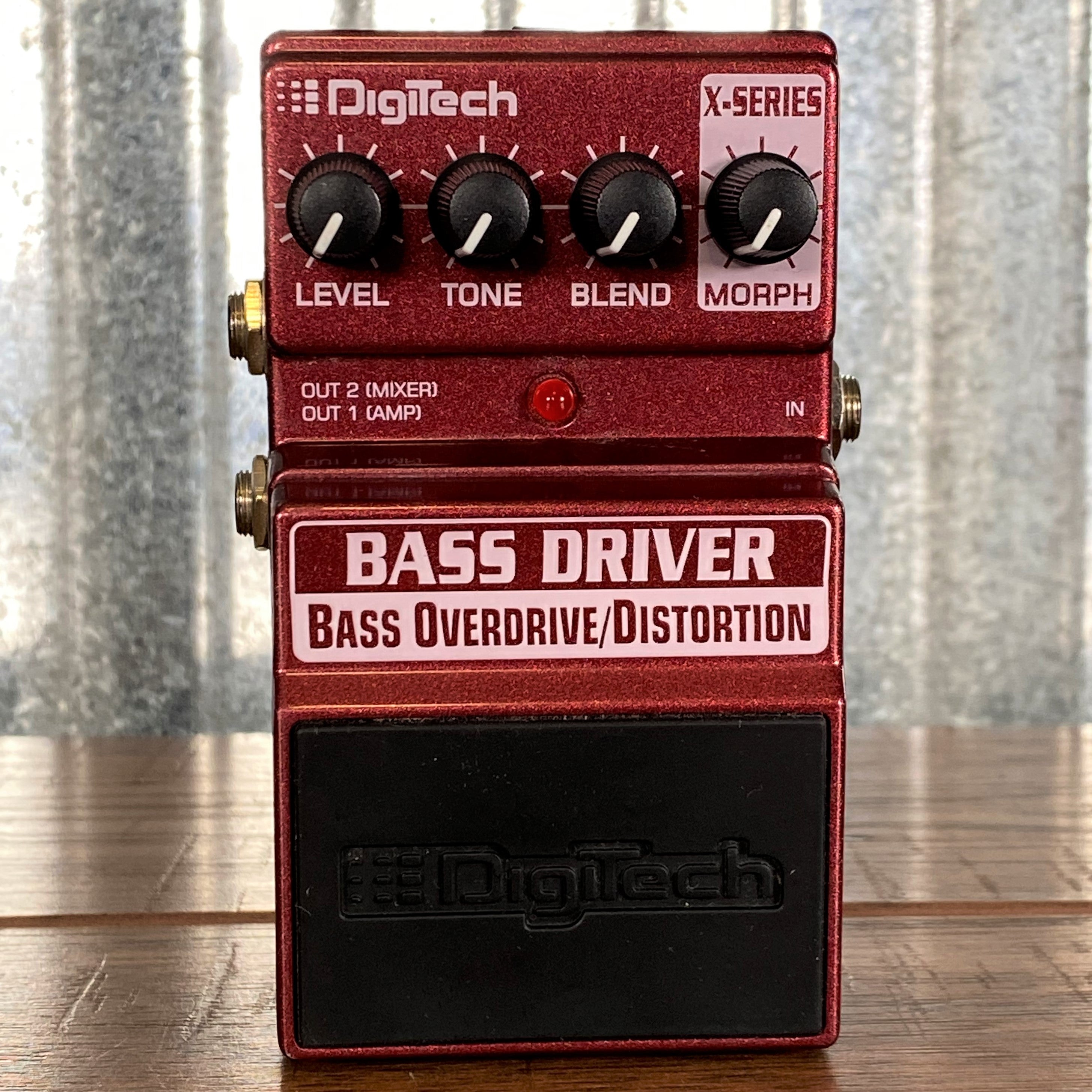 DigiTech X-Series Bass Driver Overdrive Distortion Bass Effect