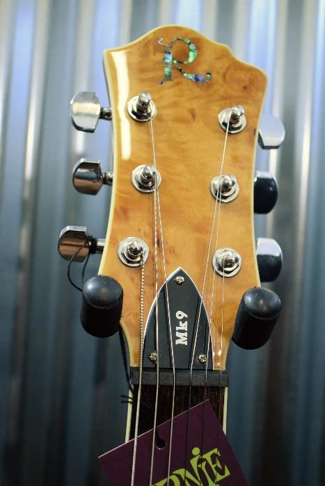 BC Rich MK9 Mockingbird Maple Burl Top Neck Through Guitar & B.C. Case #1212
