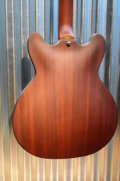 Washburn HB32DMK Distressed Matte Mahogony Semi Hollow Guitar #152