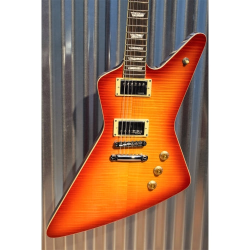 Hamer Guitars Standard Flame Top Cherry Sunburst Electric Guitar & Gig Bag #1749