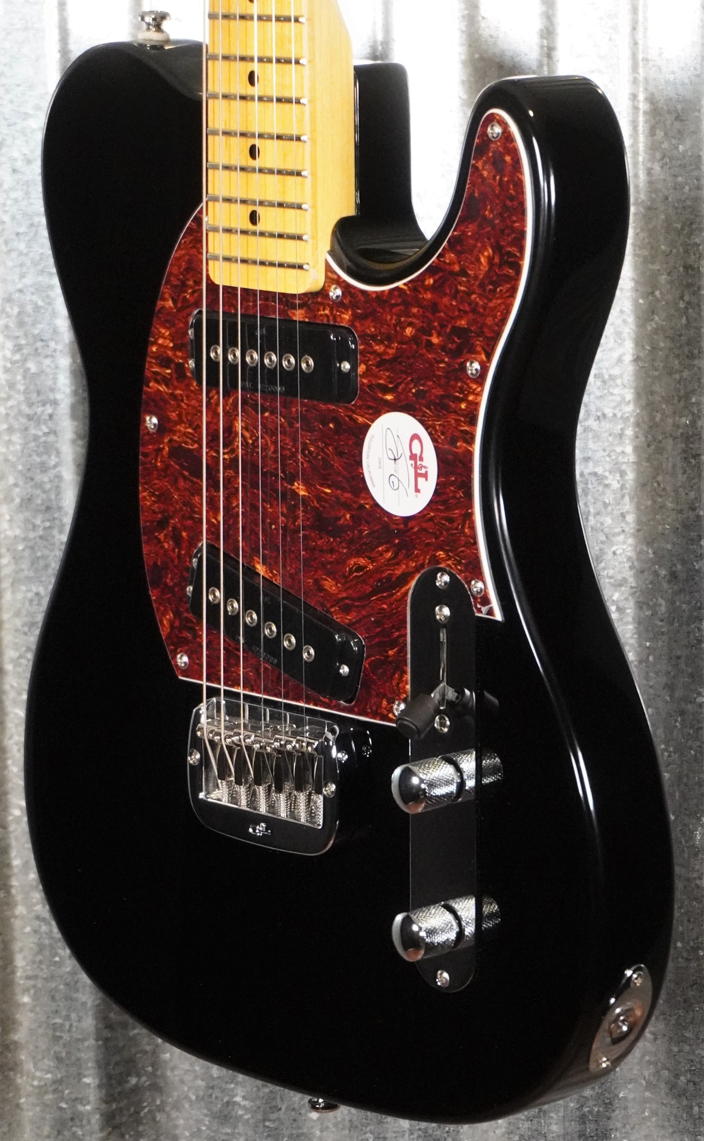 G&L Tribute ASAT Special Black Guitar #6882 Used