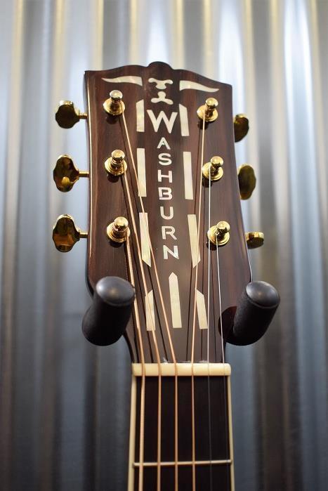 Washburn WSD5240STSK Solid Spruce Top Acoustic Guitar & Hardshell Case #0362