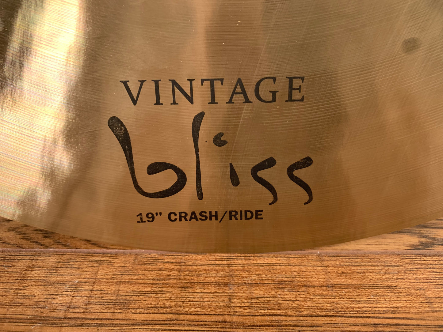 Dream Cymbals VBCRRI19 Vintage Bliss Hand Forged & Hammered 19" Crash Ride