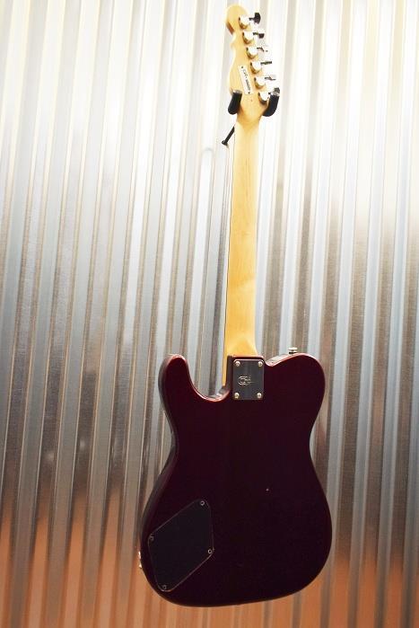 G&L Guitars USA ASAT Deluxe Semi-Hollow Ruby Red Metallic Guitar Blemish #5322