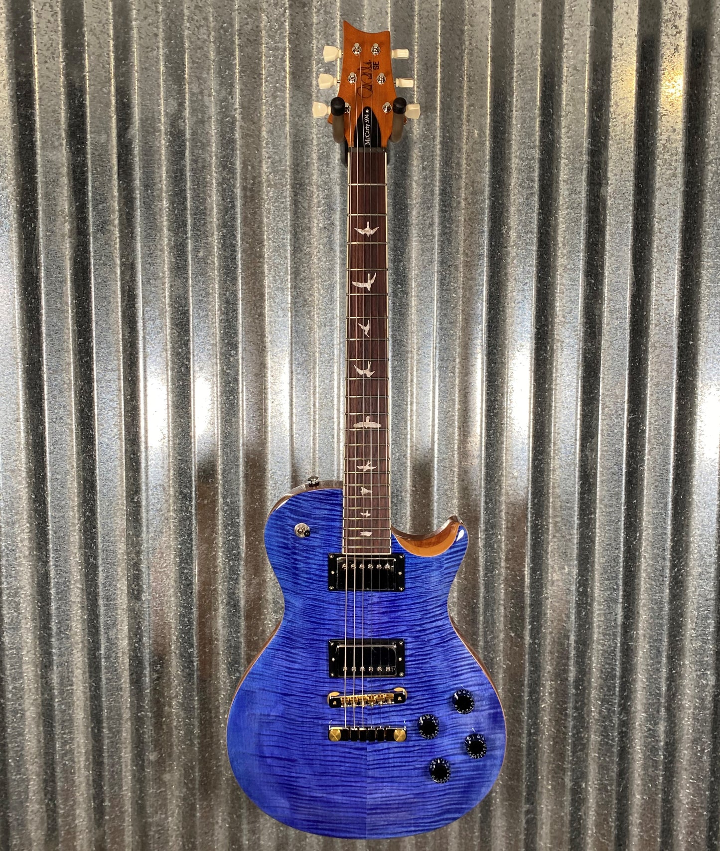 PRS Paul Reed Smith SE McCarty 594 Singlecut Faded Blue Guitar & Bag #9975